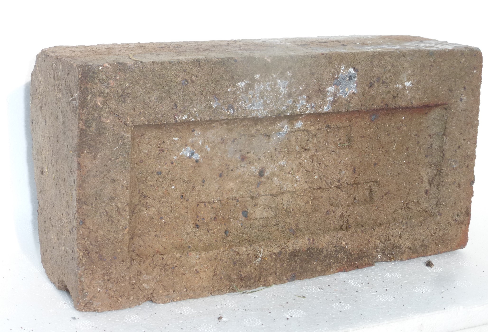 Brick from Burry Port Achddu brickworks
Courtesy Hugh Owen