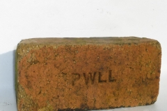 A brick from Pwll Brickworks.
Courtesy Hugh Owen